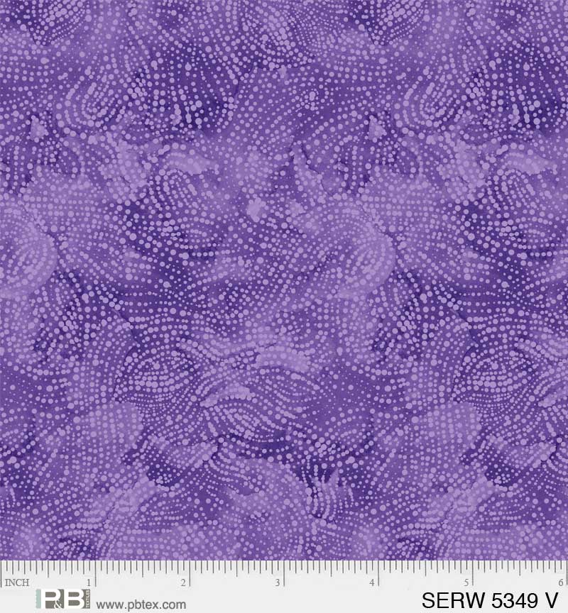 108" Serenity Quilt Backing Fabric - Serene Texture in Violet - SERW 05349 V