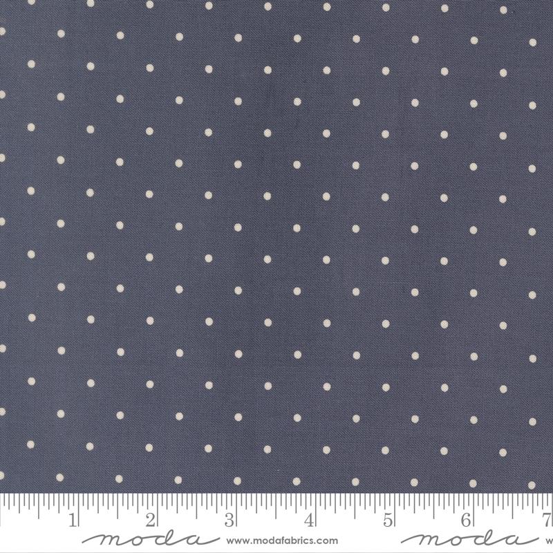 108" True Love Quilt Backing Fabric - Magic Dot in Twilight Dark Blue - 108026 63