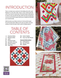 Christmas Quilting: Festive Stitches Quilt Book - 141542