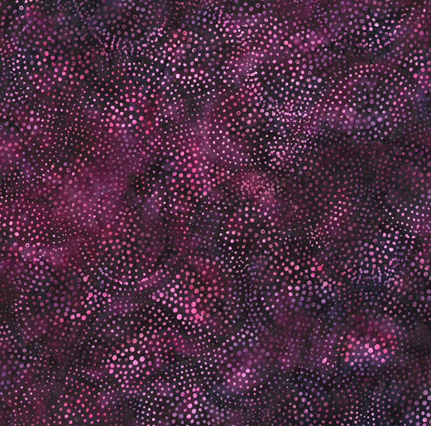 2025-2026 Hoffman Challenge Amethyst Batik Quilt Fabric - Dotty Scallop in Marsala Purple - X2622-423 MARSALA