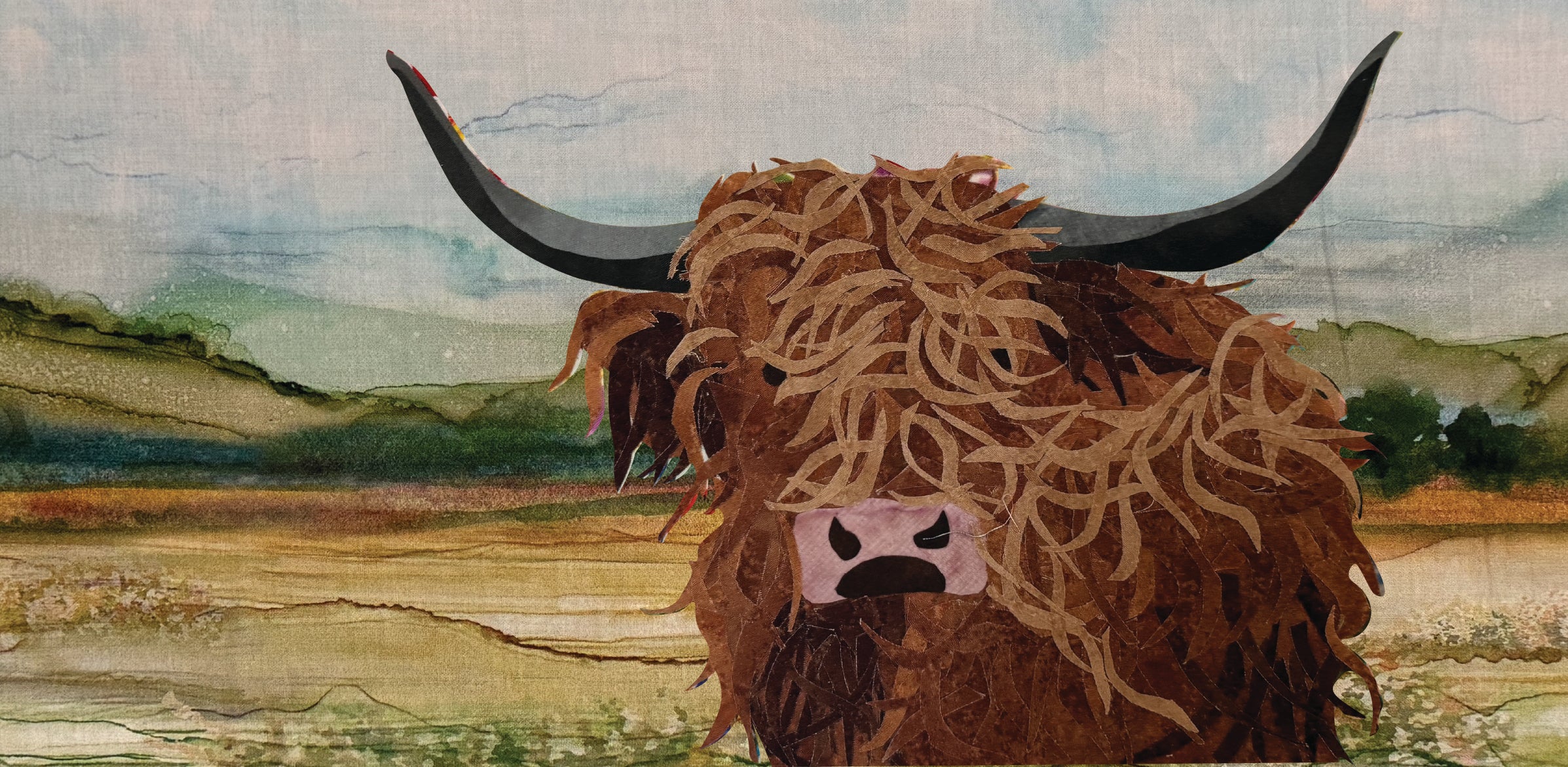 2025 Row by Row Experience ™ - Daisy the Highland Cow row kit