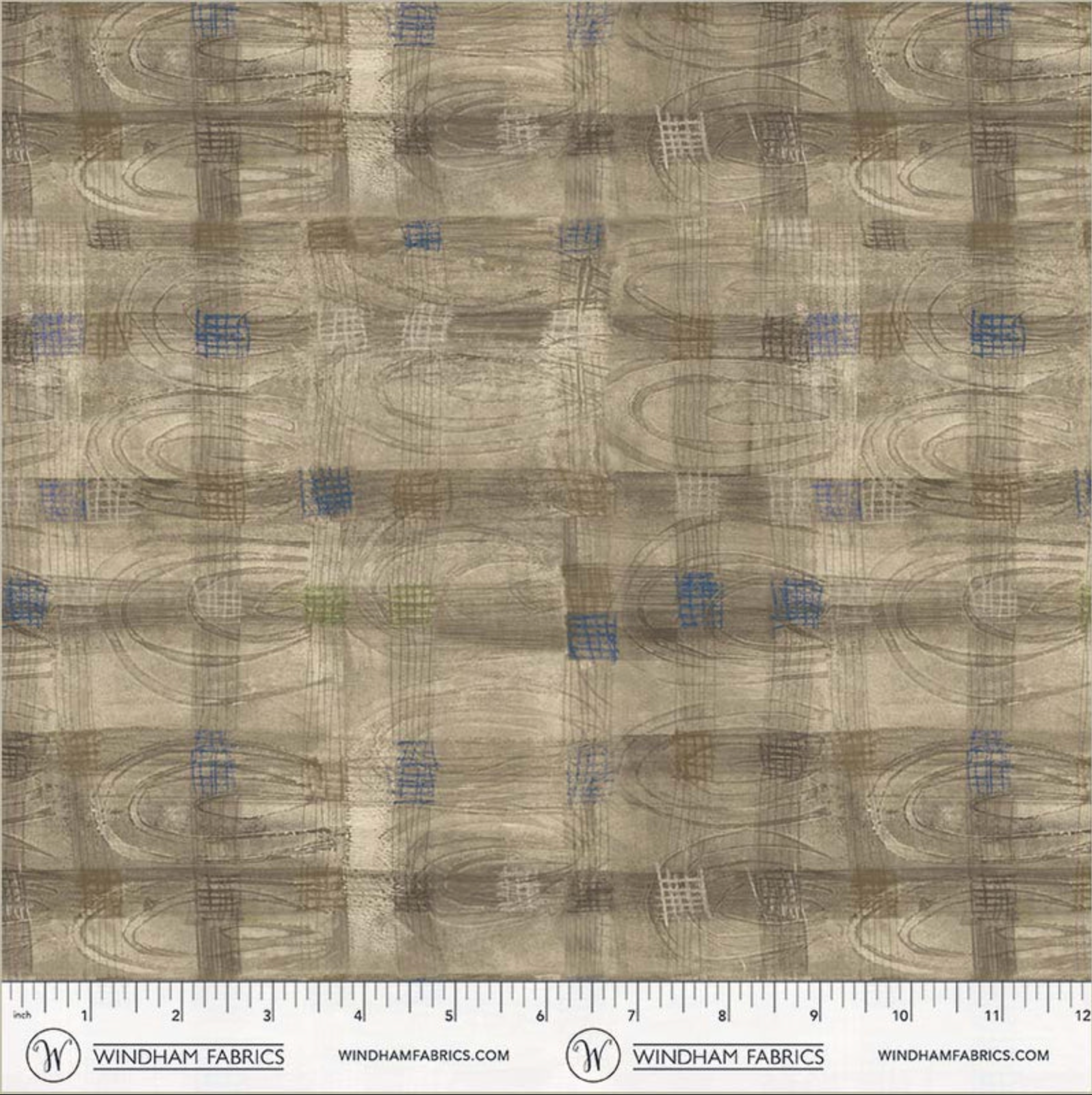 The Plaid One Quilt Fabric - Oyster Flats Plaid in Oyster Flats - 54930D-18