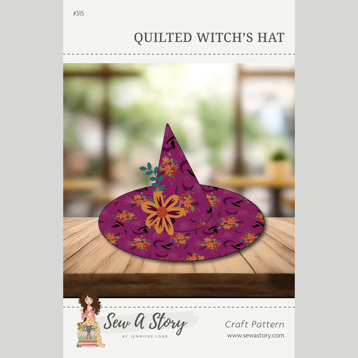 Quilted Witch's Hat Pattern - BSI315