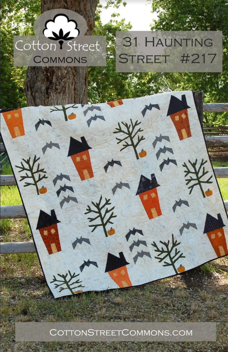 31 Haunting Square Quilt Pattern by Cotton Street Commons - CSC217