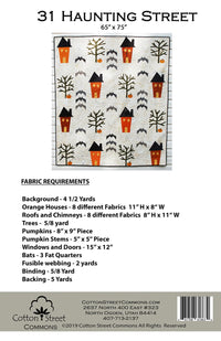 31 Haunting Square Quilt Pattern by Cotton Street Commons - CSC217