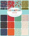 3 2 1 Blast Off Quilt Fabric - Charm Pack - set of 42 5" squares - 20950PP