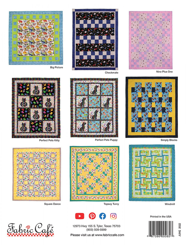 3 Yard Quilts for Kids Quilt Book - FC032242