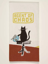Blue Q Dish Towel - Agent of Chaos - WW355