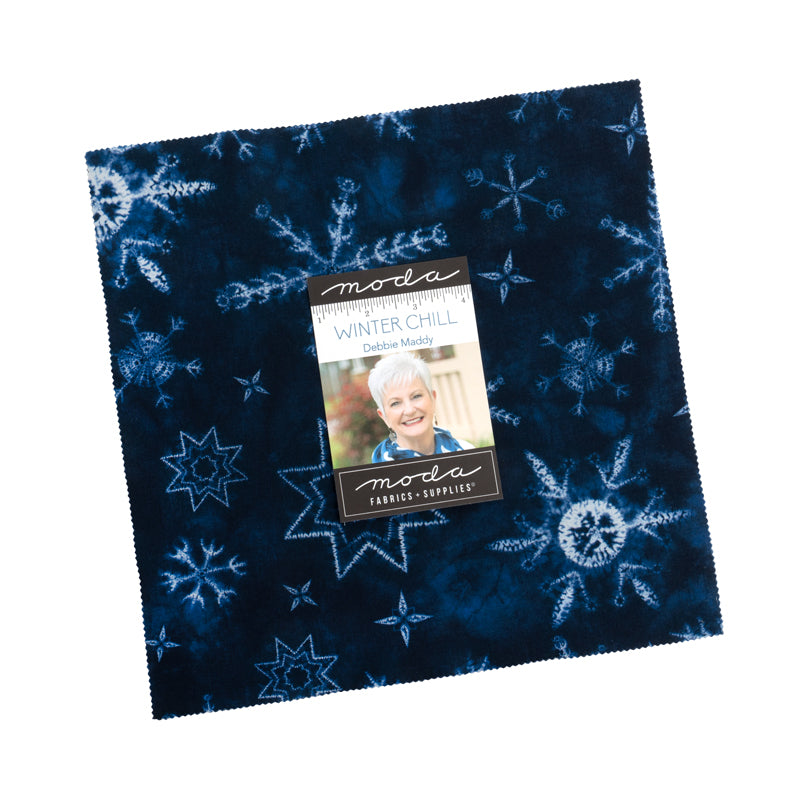 Winter Chill Quilt Fabric - Layer Cake - set of 42 10" squares - 48100LC
