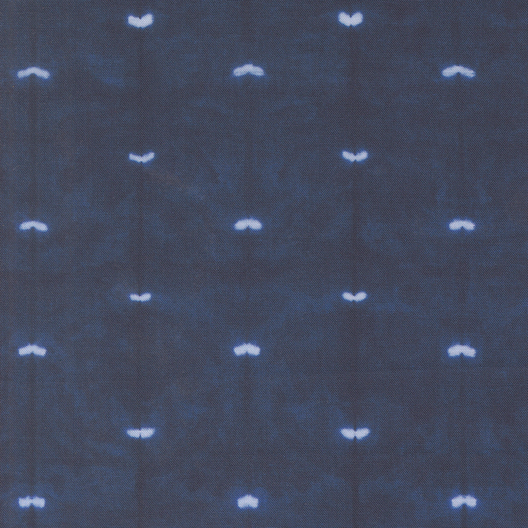 Winter Chill Quilt Fabric - Blips in Midnight - 48105 13