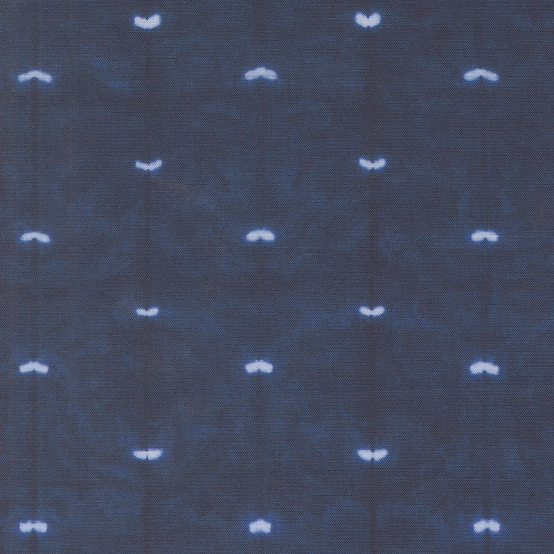 Winter Chill Quilt Fabric - Blips in Midnight - 48105 13