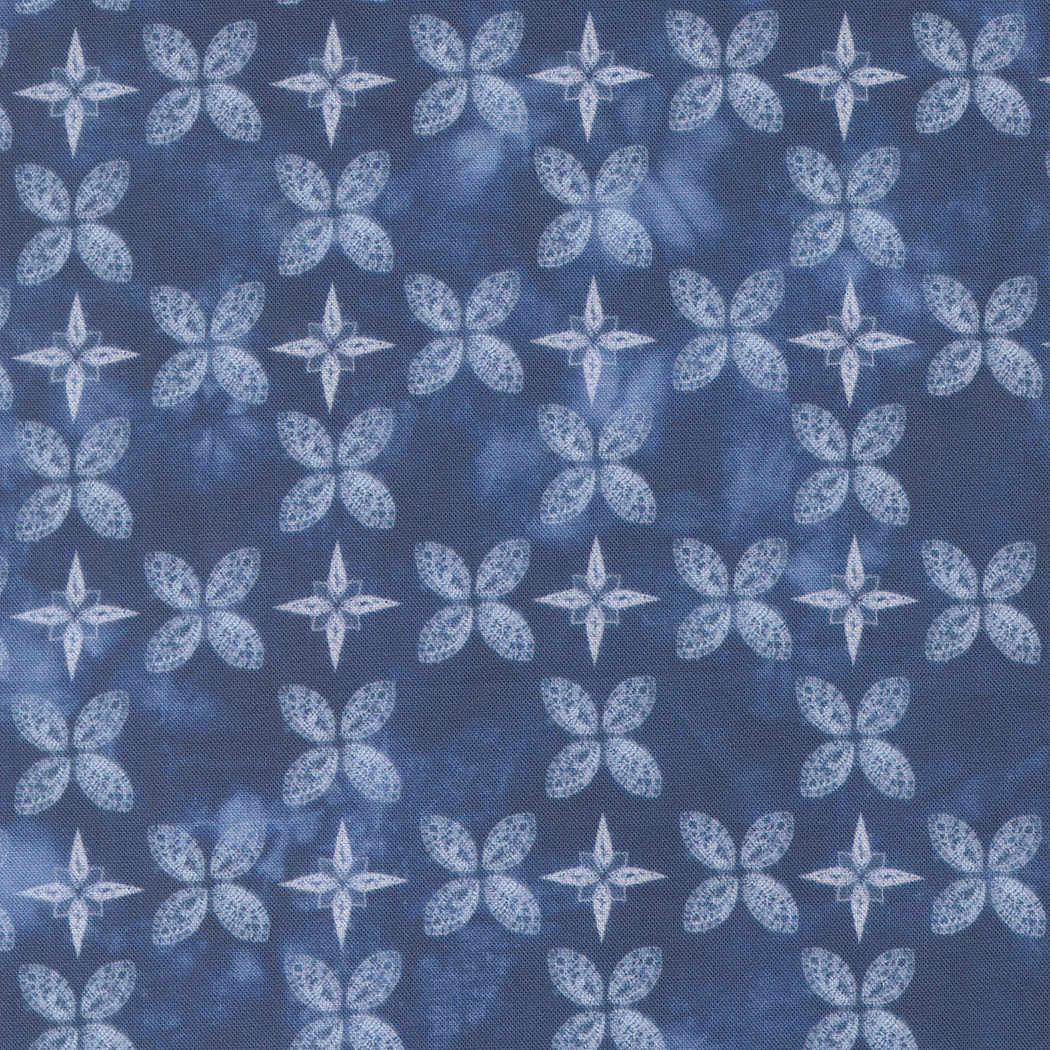 Winter Chill Quilt Fabric - Compass and Peel in Dusk - 48106 12