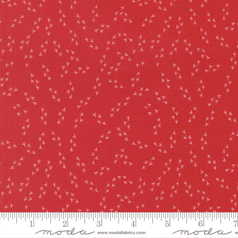 The Henhouse Quilt Fabric - Chicken Scratch on Barn - 48438 16
