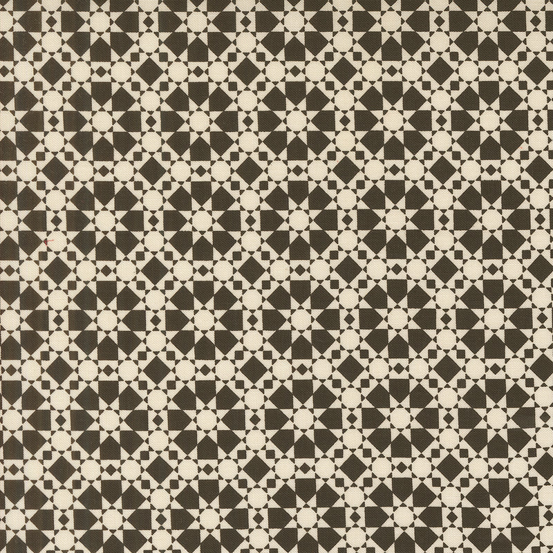 Threads Quilt Fabric - Quilted Star in Black - 55683 35