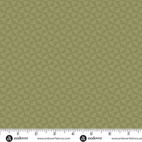 Square Dance Fabric by Laundry Basket Quilts - Square Dance in Rosemary - A-10080-G