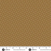 Square Dance Fabric by Laundry Basket Quilts - Square Dance in Cocoa - A-10080-N1