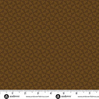 Square Dance Fabric by Laundry Basket Quilts - Square Dance in Chestnut - A-10080-N