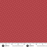 Square Dance Fabric by Laundry Basket Quilts - Square Dance in Red Rose- A-10080-R