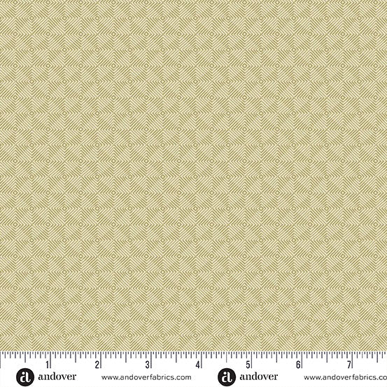 Square Dance Fabric by Laundry Basket Quilts - Square Dance in Driftwood - A-10080-V2