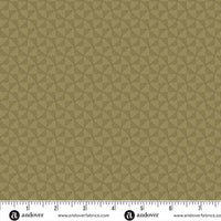 Square Dance Fabric by Laundry Basket Quilts - Square Dance in Mossy - A-10080-V