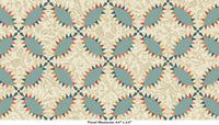 P445: Square Dance Fabric by Laundry Basket Quilts - Square Dance Panel in Multi - A-10283-LB