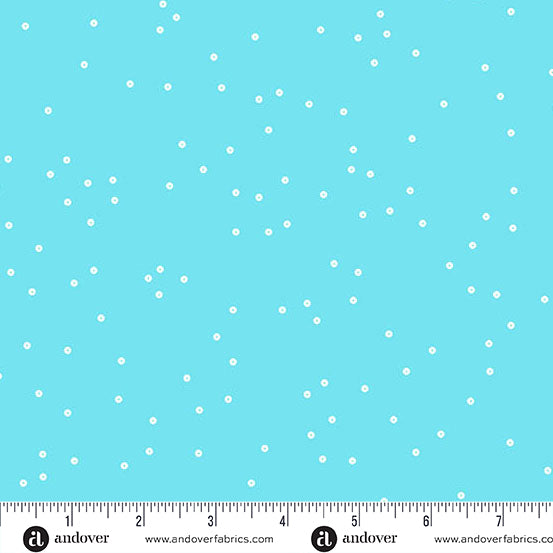 Sequin Quilt Fabric - Sequin Dot in Teal - A-1371-T1