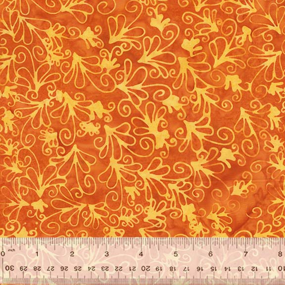 Lenore Batiks - Scrolls in Mischief - 9199Q 1