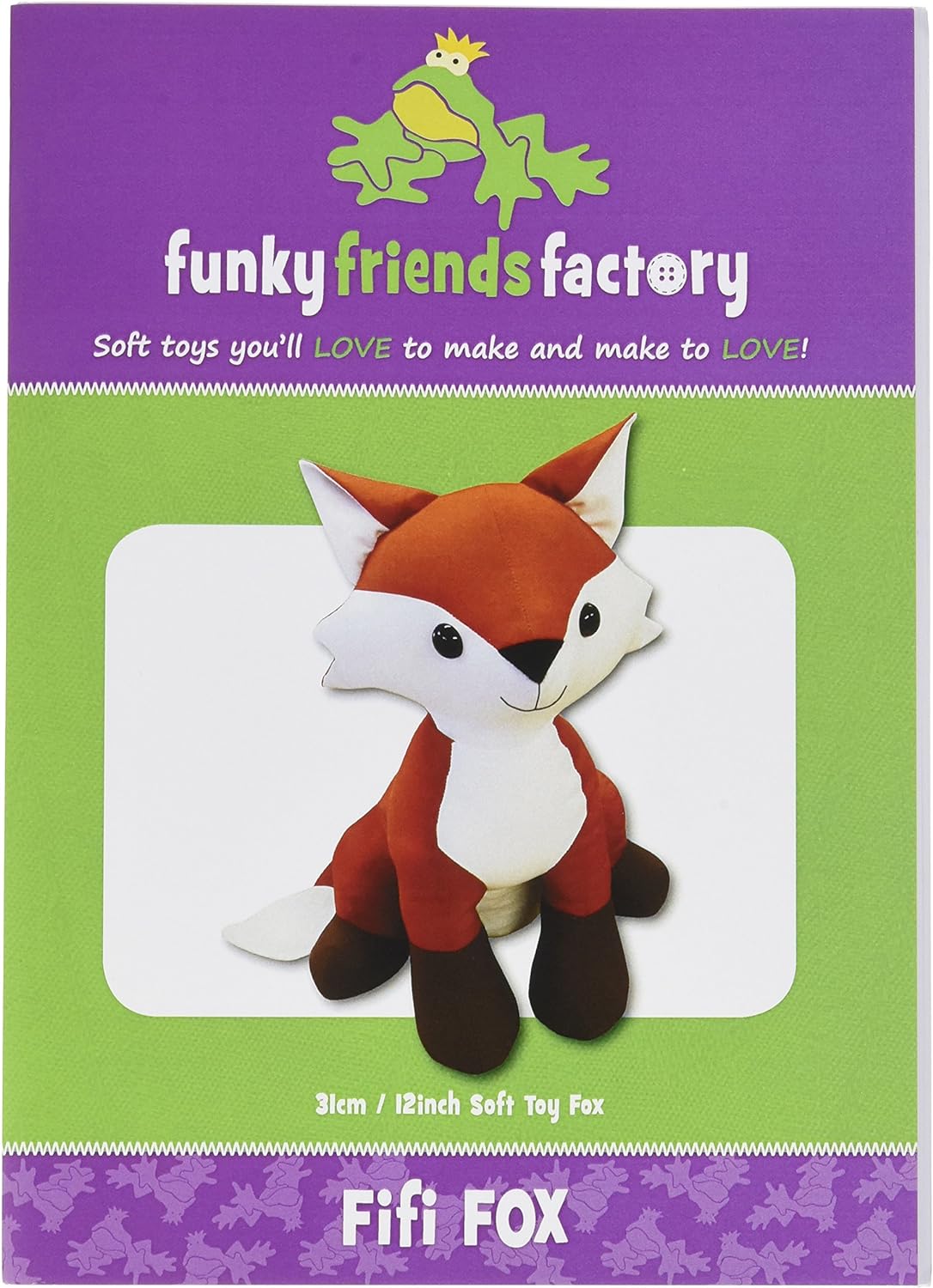 Fifi Fox Stuffed Animal Quilt Pattern FF4675 Cary Quilting Company
