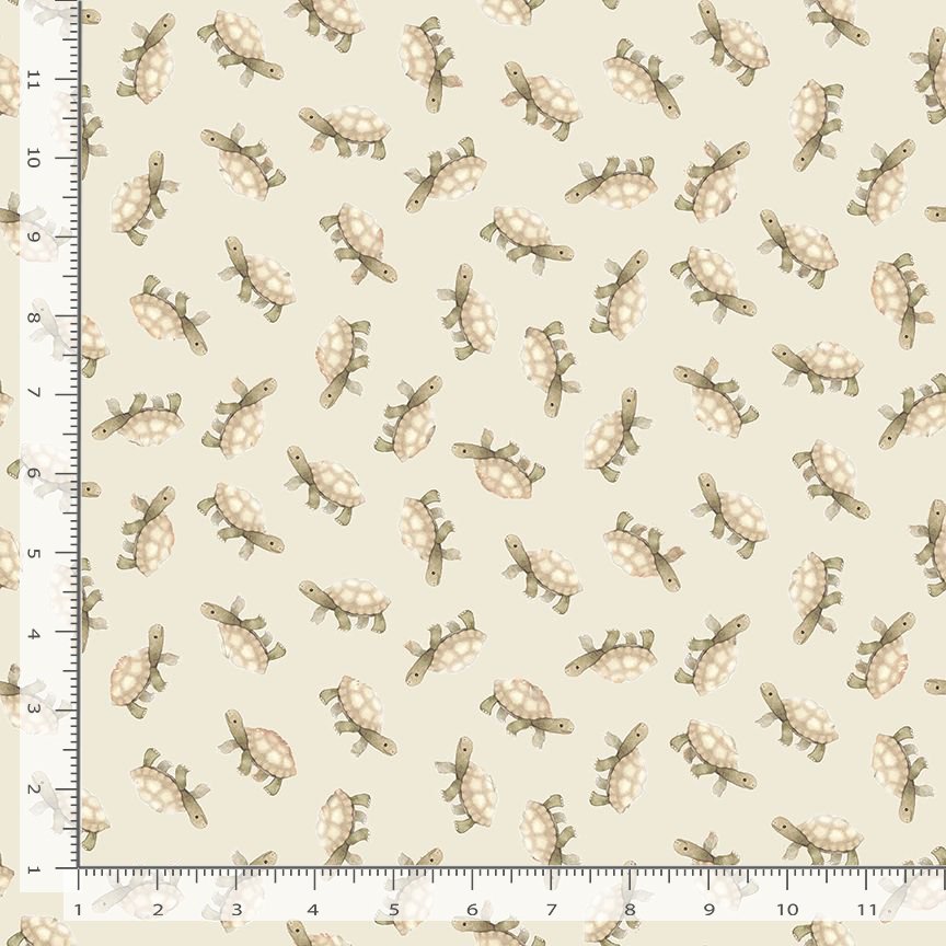 ABCs of Love Quilt Fabric - Shello There in Reed Green - STELLA-DNS3674 REED