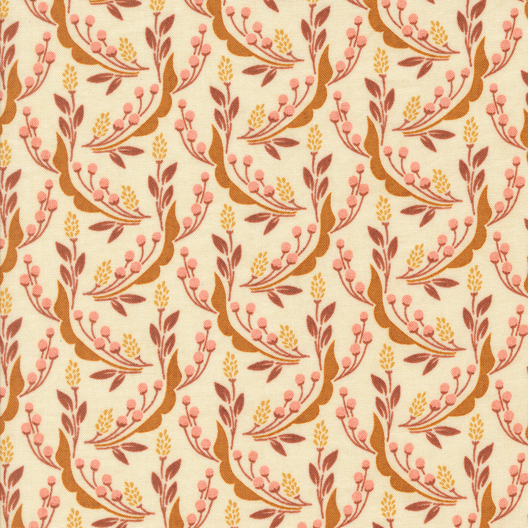 Acorn Hollow Quilt Fabric - Harvest Wheat in Ecru - 30763 11