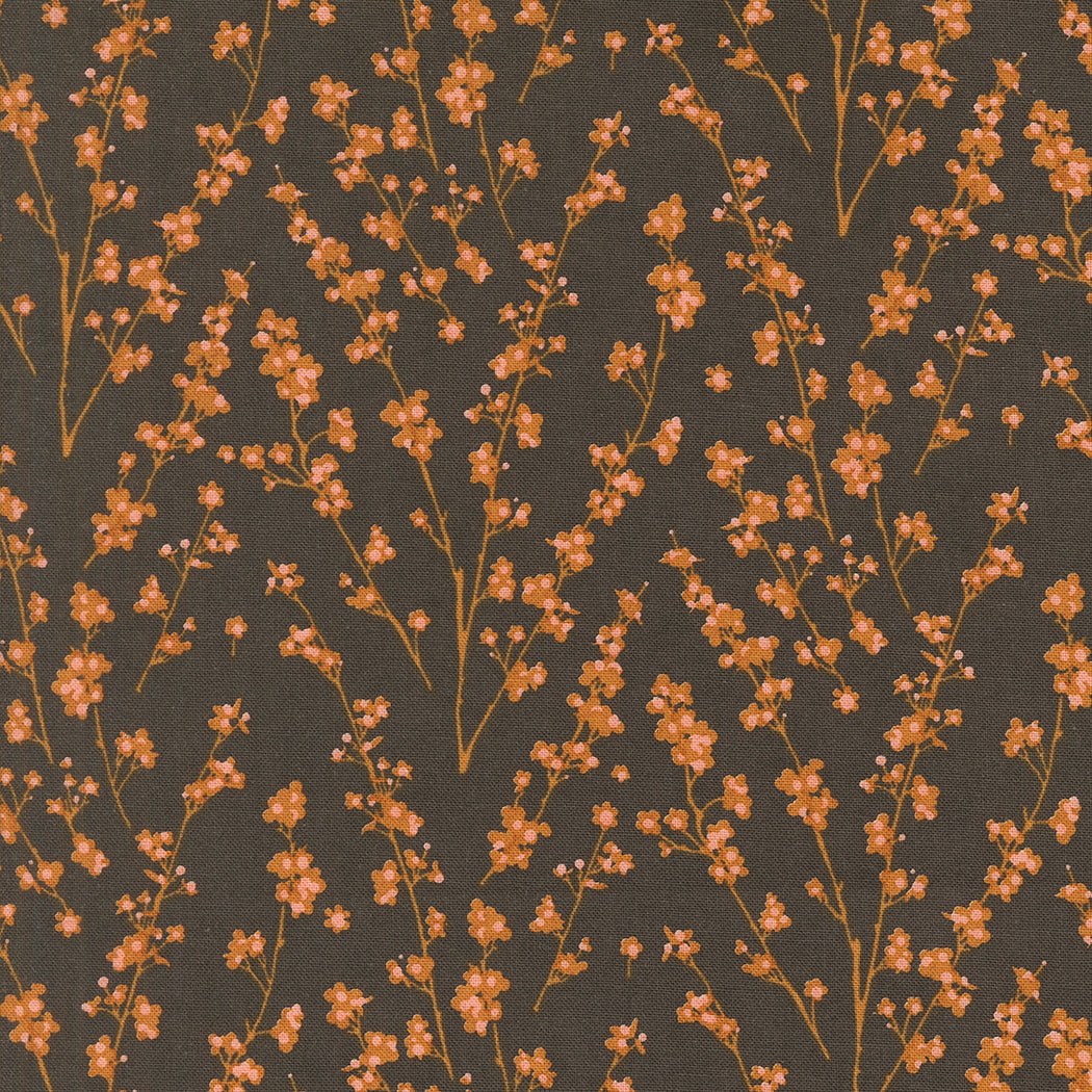 Acorn Hollow Quilt Fabric - Twiggy in Soil Brown - 30765 12