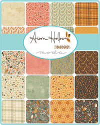Acorn Hollow Quilt Fabric - Charm Pack - set of 42 5" squares -30760PP
