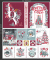 Adventale Quilt Fabric -  Merry Everything Panel - ADV25917 - SOLD AS A 36" PANEL