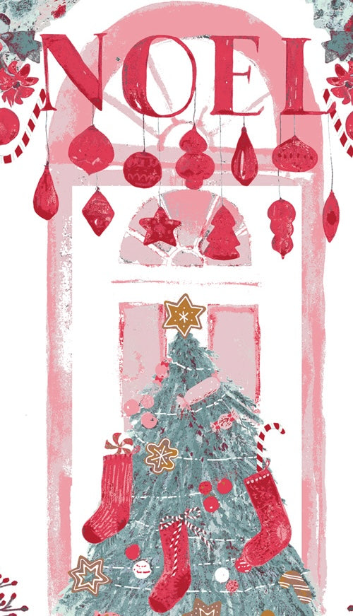 Adventale Quilt Fabric -  Merry Everything Panel - ADV25917 - SOLD AS A 36" PANEL