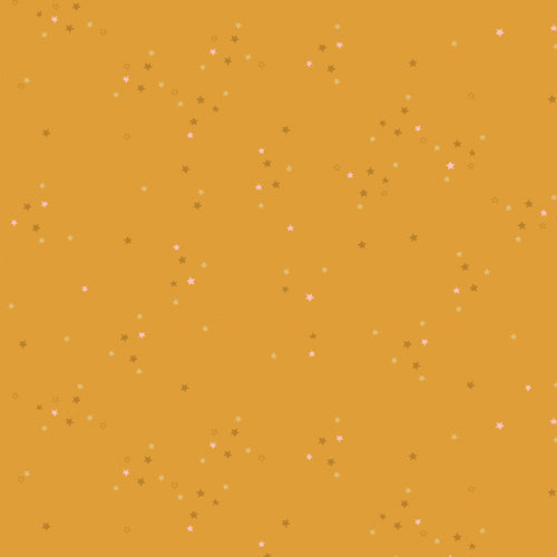 Adventale Quilt Fabric - Twinkle Little Stars in Gold - ADV25909