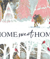 Adventale Quilt Fabric -  Welcome Home Panel - ADV25916 - SOLD AS A 24" PANEL