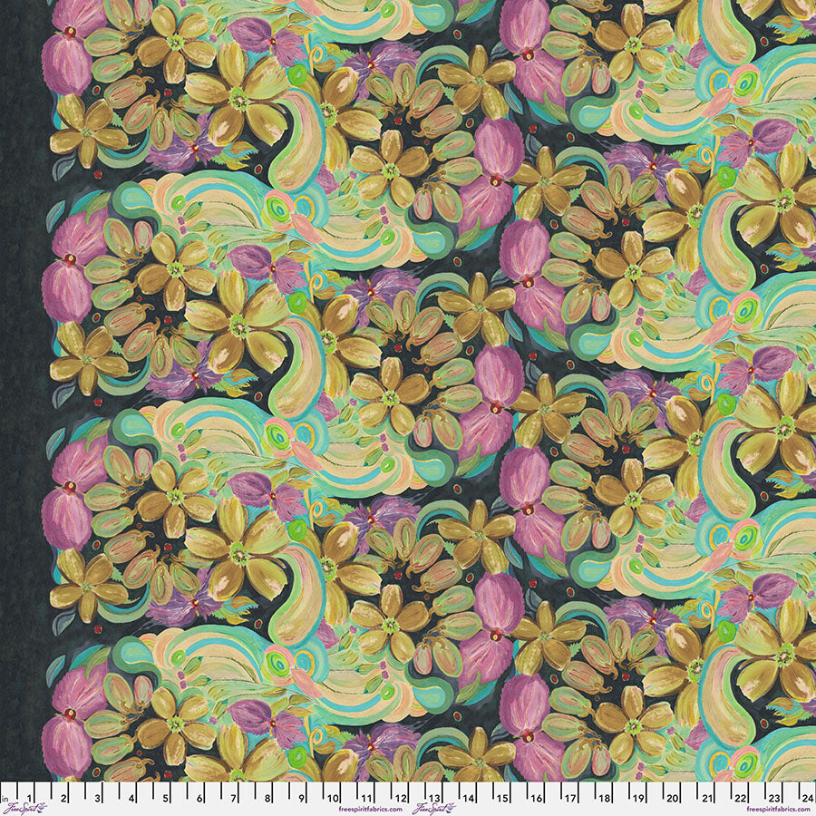 After the Rain Quilt Fabric - Mini Moonlight Glow in Frost Multi - PWDB054.FROST