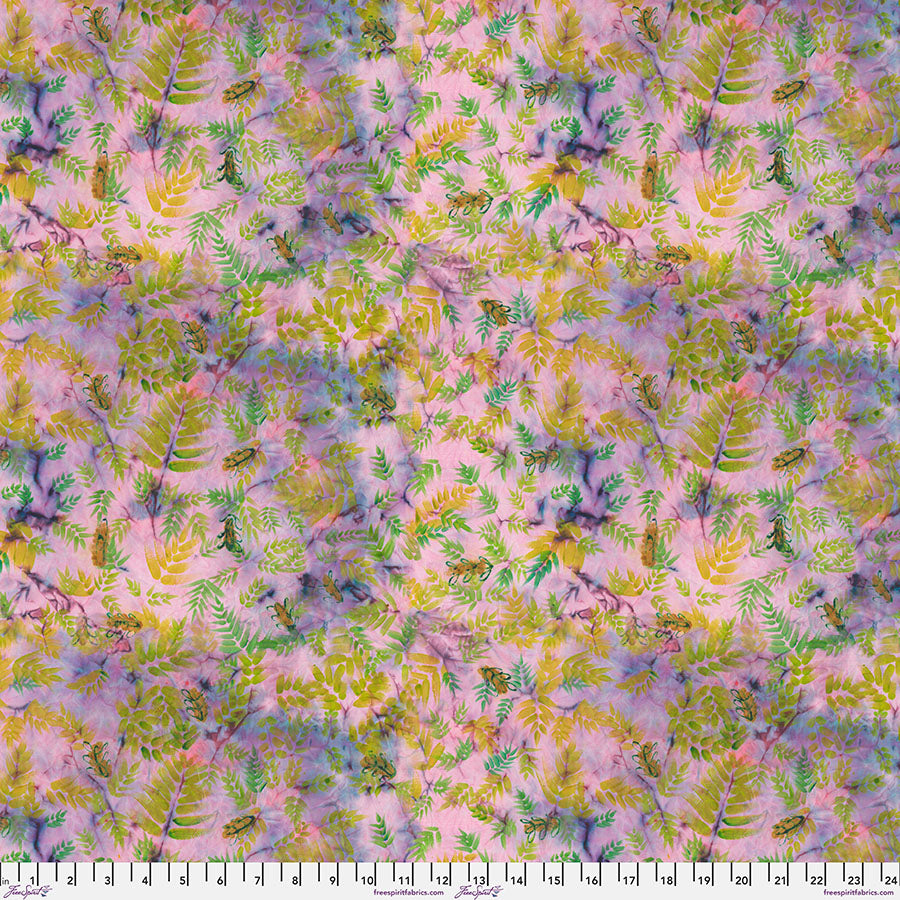 After the Rain Quilt Fabric - New Shoots in Bright Multi - PWDB056.BRIGHT
