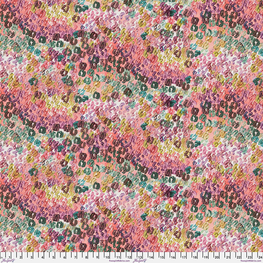 After the Rain Quilt Fabric - Over the Rainbow in Prism Multi - PWDB057.PRISM