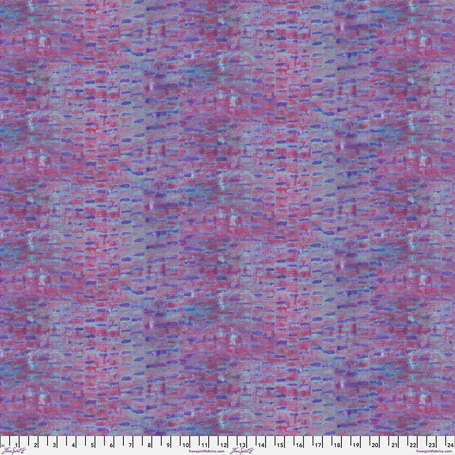 After the Rain Quilt Fabric - Shimmering Sheen in Vibrant Purple - PWDB059.VIBRANT
