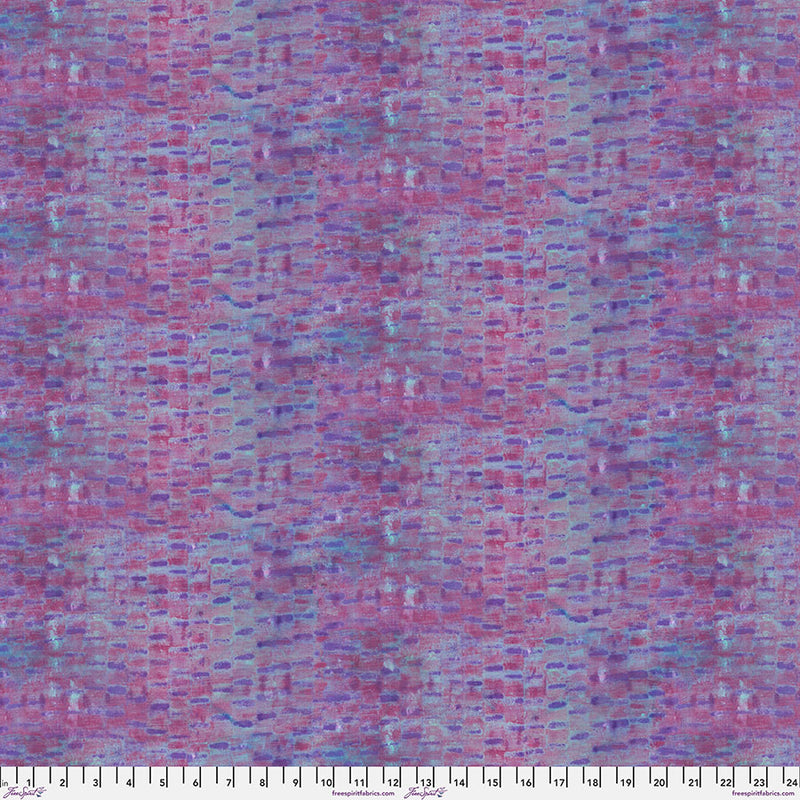 After the Rain Quilt Fabric - Shimmering Sheen in Vibrant Purple - PWDB059.VIBRANT