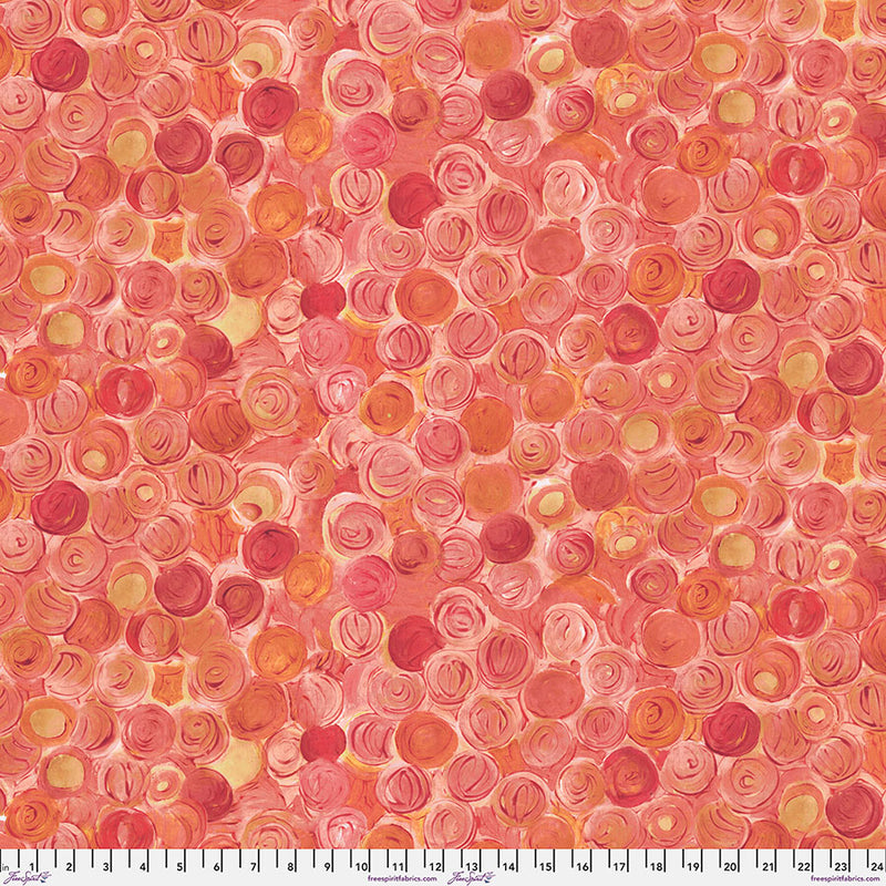 After the Rain Quilt Fabric - The Sun's Out in Sunny Orange - PWDB061.SUNNY