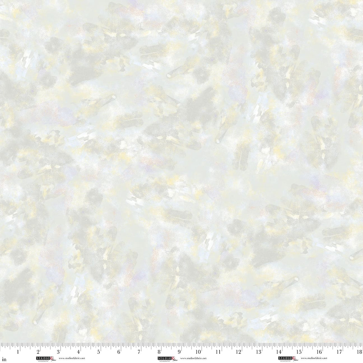 Air Mail Quilt Fabric - Blender in Mist Gray - 8505-19