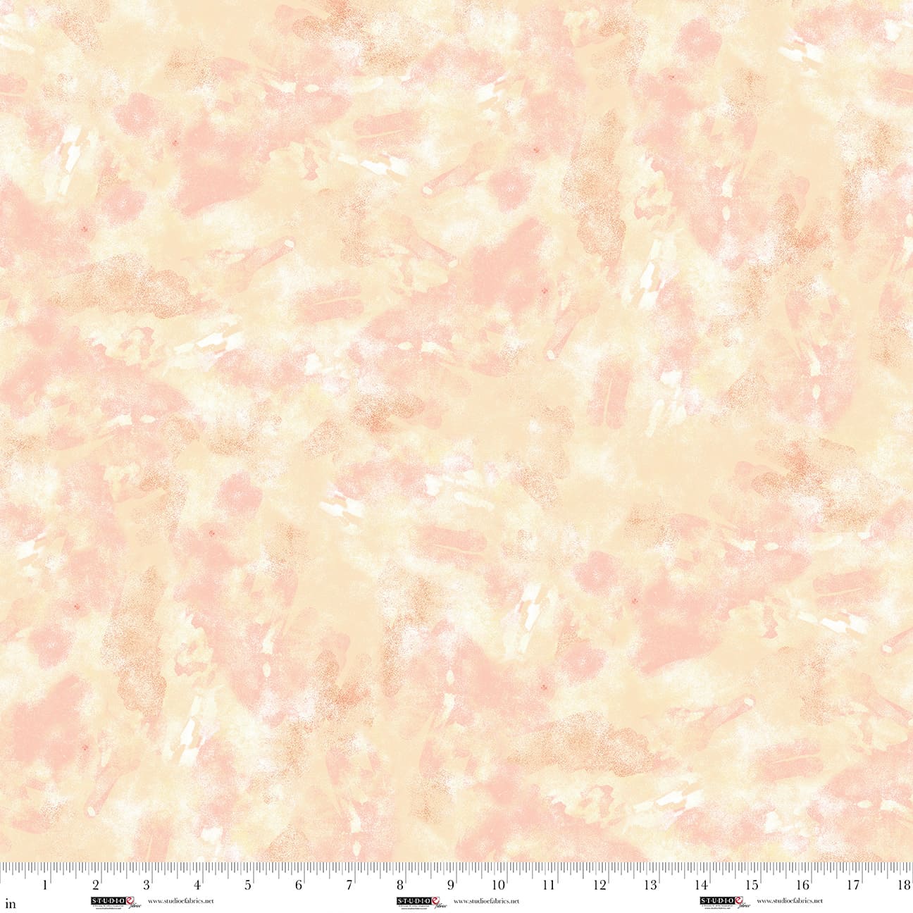 Air Mail Quilt Fabric - Blender in Peach - 8505-34