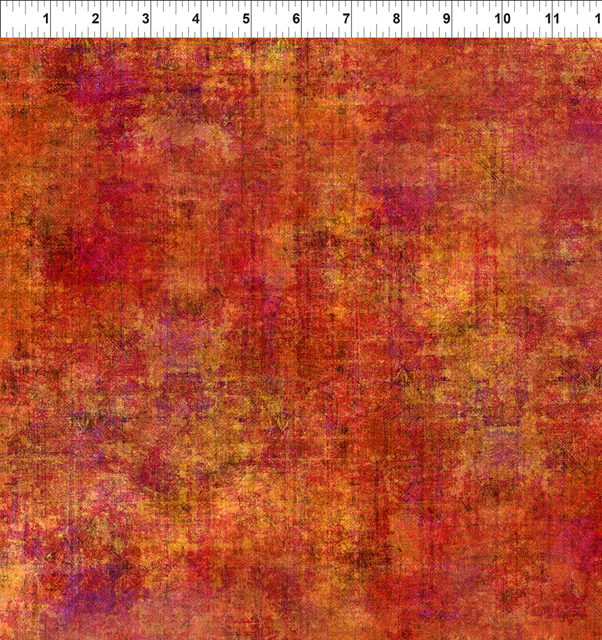 All Blue Ridge Shop Hop 2026 Quilt Fabric - Halcyon Tonal in Orange - 12HN 2