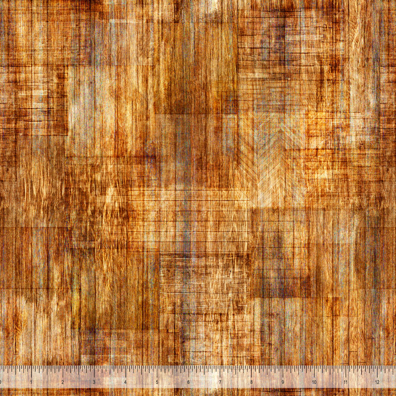 All Carolinas Shop Hop 2025 (ACSH) Quilt Fabric - Into the Woods in Caramel Brown - 2600 30840 AT