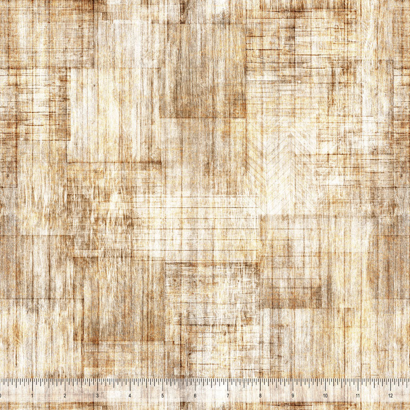 All Carolinas Shop Hop 2025 (ACSH) Quilt Fabric - Into the Woods in Driftwood Tan - 2600 30840 A