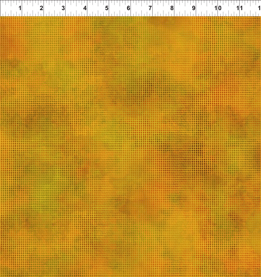 All Blue Ridge Shop Hop 2026 Quilt Fabric - Dit Dot Evolution in Sunflower Yellow - 1DDE 17