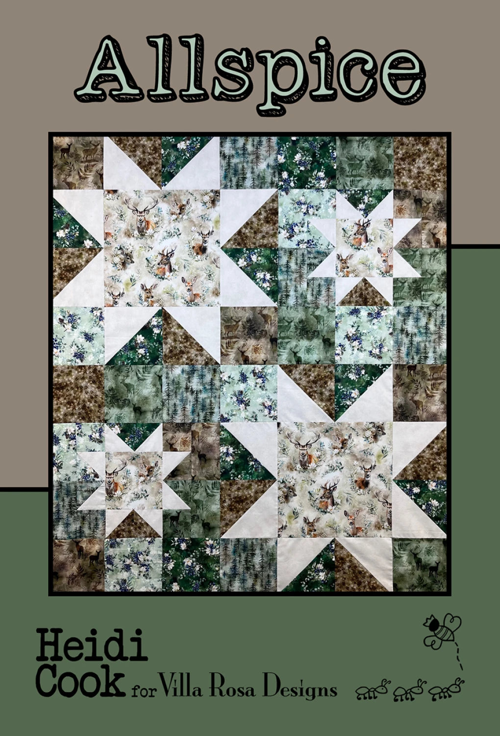 Allspice Quilt Pattern by Villa Rosa Designs - VRDMC159