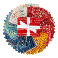 Americana Quilt Fabric by Lori Holt - 52 piece Fat Quarter Bundle - FQ-16080-52
